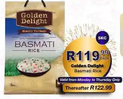 Take 'n Pay Golden Delight Basmati Rice offer