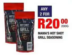 Take 'n Pay Mama's hot shot grill seasoning offer