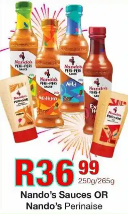 Take 'n Pay Nando's Sauces or Nando's Perinaise offer