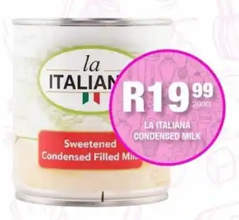 Take 'n Pay La italiana condensed milk offer