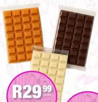Take 'n Pay Dewchoc baking chocolate offer