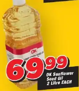 OK Grocer OK Sunflower Seed Oil offer