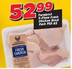 OK Grocer Farmbest Fresh Chicken Braai Pack offer