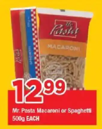 OK Grocer Mr. Pasta Macaroni or Spaghetti offer