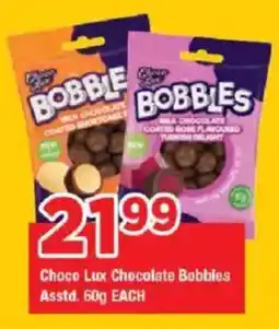 OK Grocer Choco Lux Chocolate Bobbles Asstd. offer