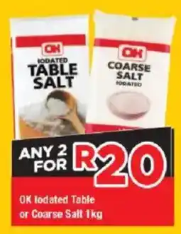 OK Grocer OK Iodated Table or Coarse Salt offer