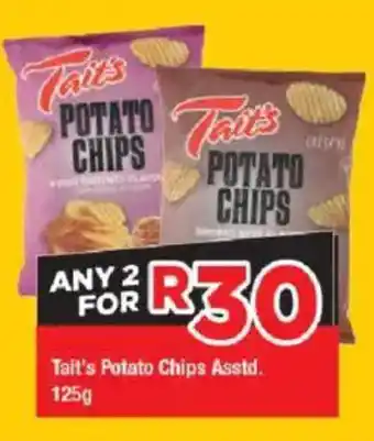 OK Grocer Tait's Potato Chips Asstd. offer