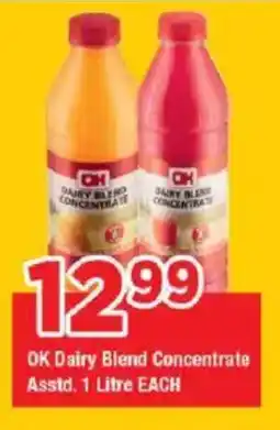 OK Grocer OK Dairy Blend Concentrate Asstd. offer