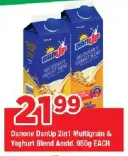 OK Grocer Danone DanUp 2in1 Multigrain & Yoghurt Blend Asstd. offer
