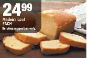 OK Grocer Madeira Loaf offer
