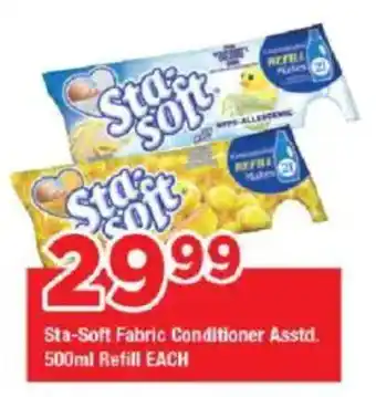 OK Grocer Sta-Soft Fabric Conditioner Asstd. Refill offer