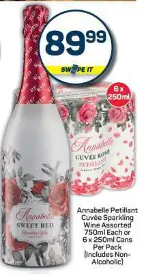 Pick n Pay Annabelle Petillant Cuvée Sparkling Wine Assorted offer