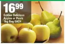 OK Grocer Golden Delicious Apples or Pears offer