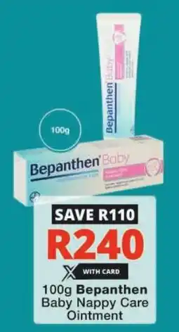 Checkers Bepanthen Baby Nappy Care Ointment offer