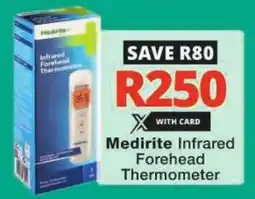 Checkers Medirite Infrared Forehead Thermometer offer