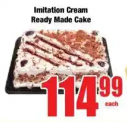 Boxer Imitation Cream Ready Made Cake offer