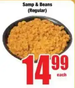 Boxer Samp & Beans offer