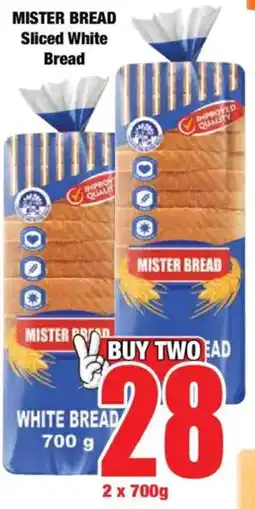 Boxer MISTER BREAD Sliced White Bread offer