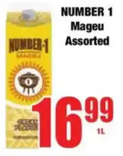 Boxer NUMBER 1 Mageu Assorted offer