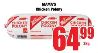 Boxer MAMA'S Chicken Polony offer
