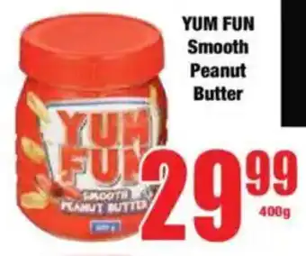 Boxer YUM FUN Smooth Peanut Butter offer