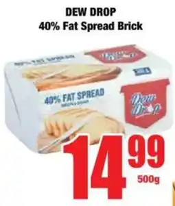 Boxer DEW DROP 40% Fat Spread Brick offer