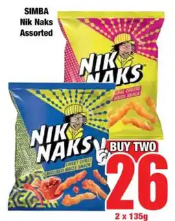 Boxer SIMBA Nik Naks Assorted offer