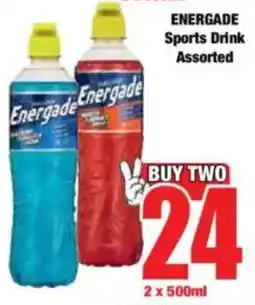 Boxer ENERGADE Sports Drink Assorted offer