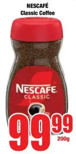 Boxer NESCAFÉ Classic Coffee offer