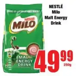 Boxer NESTLÉ Milo Malt Energy Drink offer