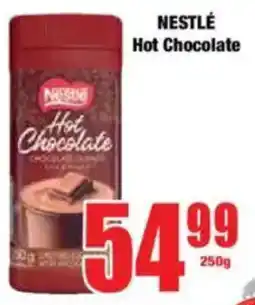 Boxer NESTLÉ Hot Chocolate offer