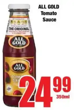 Boxer ALL GOLD Tomato Sauce offer