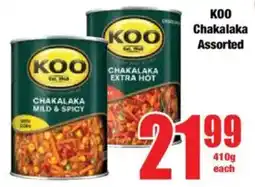 Boxer KOO Chakalaka Assorted offer