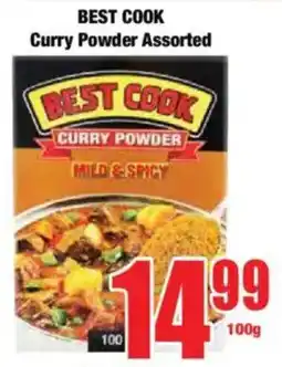 Boxer BEST COOK Curry Powder Assorted offer