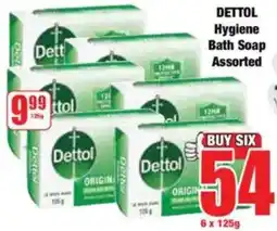 Boxer DETTOL Hygiene Bath Soap Assorted offer