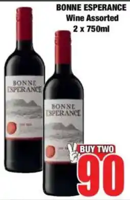 Boxer BONNE ESPERANCE Wine Assorted offer