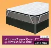 Bradlows Mattress Topper Queen 152cm 10294187 offer