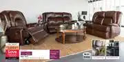 Bradlows New York 3 Piece 3 Action Reclining Lounge Suite offer