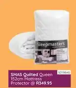 Bradlows Sleepmasters Quilted Queen 152cm Mattress Protector 10119640 offer
