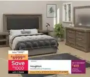 Bradlows Houghton Headboard & Pedestals 10296193 offer