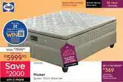 Bradlows Sealy Phuket Queen 152cm Base Set 10290310 offer