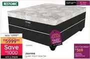 Bradlows Restonic Jasmine Queen 152cm Base Set 10290385 offer