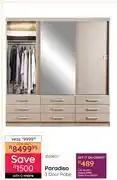 Bradlows Paradiso 3 Door Robe 10296117 offer