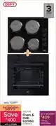 Bradlows Defy Oven & Hob Combo DCB838/E 10127074 offer
