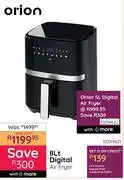 Bradlows Orion 8L Digital Air Fryer 10299621 offer