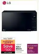 Bradlows LG 42L Black Microwave MS4235GIS 10110195 offer