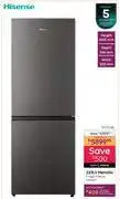 Bradlows Hisense 223L Mtallic Fridge/Freezer H310BIT offer