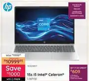 Bradlows HP 15s i5 Intel Celeron Laptop 10300857 offer