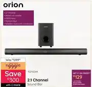 Bradlows Orion 2.1 Channel Sound Bar 10292044 offer