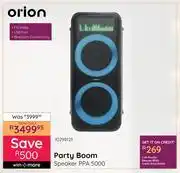 Bradlows Orion Party Boom Speaker PPA 5000 10298121 offer